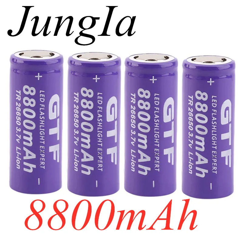 2022 100% New 3.7V 26650 Battery 8800mAh Li-ion Rechargeable Battery for LED Flashlight Torch Li-ion Battery Accumulator Battery
2022 100% New 3.7V 26650 Battery 8800mAh Li-ion Rechargeable Battery for LED Flashlight Torch Li-ion Battery Accumulator Battery