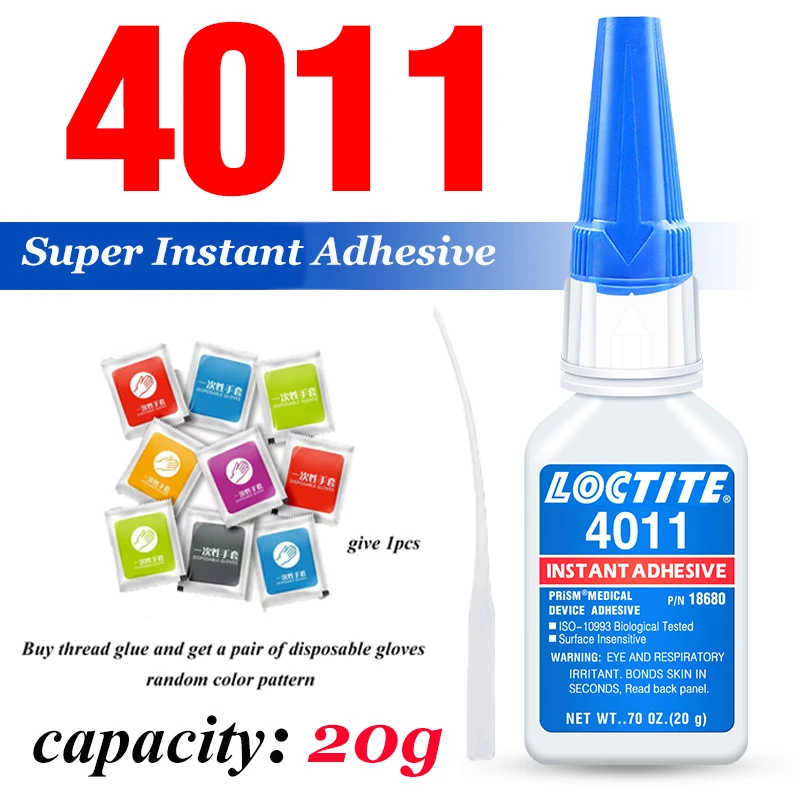 

Super glue loctite 4011 4850 4014 4204 4061 4860 quick drying super strong all-purpose glue for plastic rubber metal paper wood