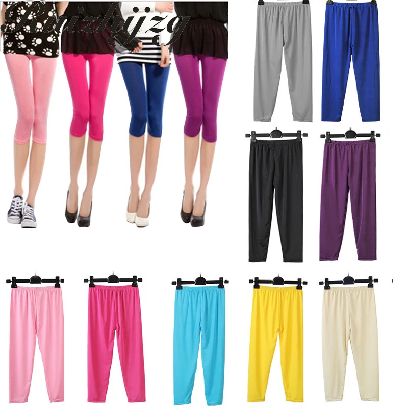 Ruizhijzg Short Legging Women Knee Length Summer 7-point Ice Silk Short Thin Elastic Thin Korean Style slim fit Sport Yoga Gym P
Ruizhijzg Short Legging Women Knee Length Summer 7-point Ice Silk Short Thin Elastic Thin Korean Style slim fit Sport Yoga Gym P