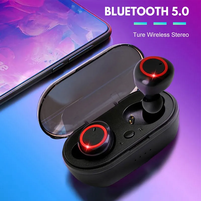 Y50 Bluetooth Headset TWS Wireless In-Ear Headphones Mini A2 Sports In-ear Earbuds Binaural Gaming Headset For Smart Phones
Y50 Bluetooth Headset TWS Wireless In-Ear Headphones Mini A2 Sports In-ear Earbuds Binaural Gaming Headset For Smart Phones