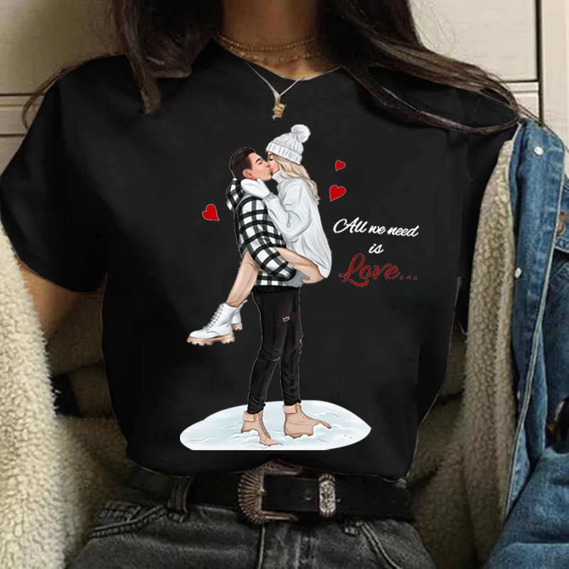 New Fashion Women T Shirt Lover Print T Shirt Casual Tops Harajuku Female Ladies Tees Shirt Couple Valentine Gift Black T-shirt
New Fashion Women T Shirt Lover Print T Shirt Casual Tops Harajuku Female Ladies Tees Shirt Couple Valentine Gift Black T-shirt