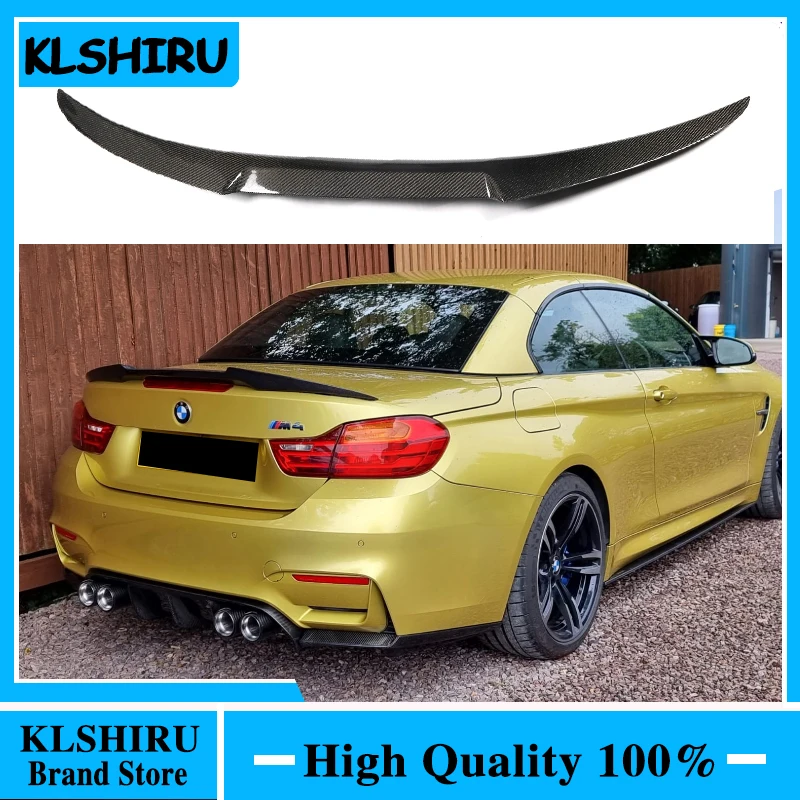 M4 Style Carbon Fiber Rear Roof Spoiler Trunk Lip Wing For BMW F33 Convertible 4 Series 420i 428i 435i F83 M4 2014 2015 2016 UP
M4 Style Carbon Fiber Rear Roof Spoiler Trunk Lip Wing For BMW F33 Convertible 4 Series 420i 428i 435i F83 M4 2014 2015 2016 UP