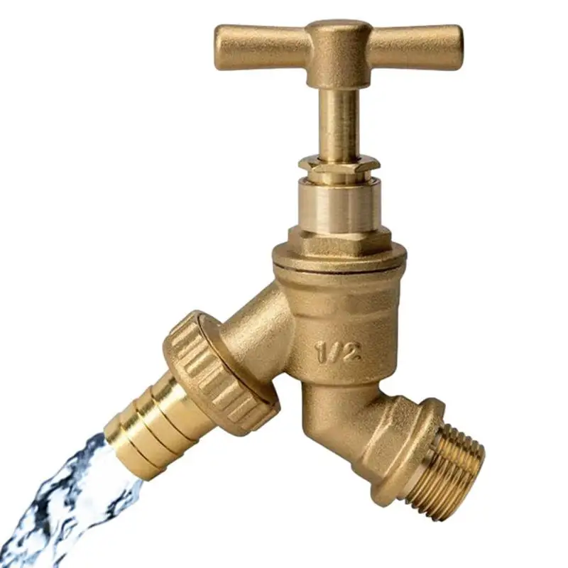 Outdoor Tap Splitter Tap Splitter With Rubber Seal Circle Brass Tap Mass Flow Garden Accessory Resistant To Rust For Washing
Outdoor Tap Splitter Tap Splitter With Rubber Seal Circle Brass Tap Mass Flow Garden Accessory Resistant To Rust For Washing