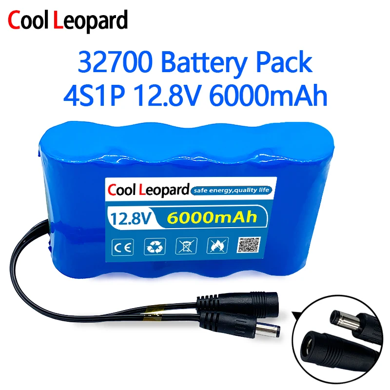 New 4S1P 12.8V 6AH 32700 LiFePO4 Battery,For Electric Boat and Uninterrupted Power Supply 12.8V Lithium Iron Phosphate Battery 
New 4S1P 12.8V 6AH 32700 LiFePO4 Battery,For Electric Boat and Uninterrupted Power Supply 12.8V Lithium Iron Phosphate Battery