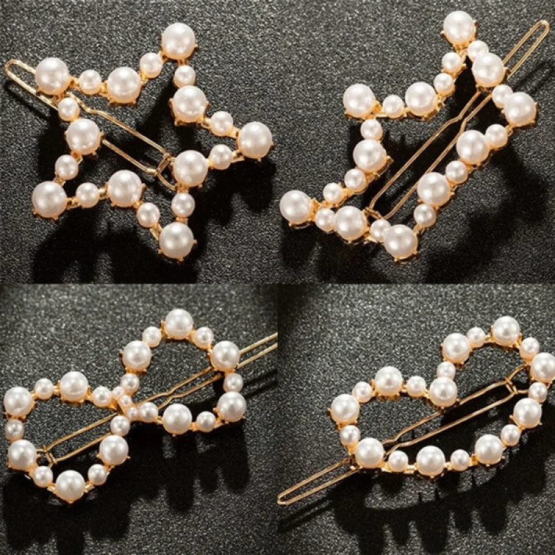 Korean Fashion Sweet Internet Influencer Pearl Crown Love Heart-Shaped Hairpin Girl Versatile Clip Hair Accessories for Women
Korean Fashion Sweet Internet Influencer Pearl Crown Love Heart-Shaped Hairpin Girl Versatile Clip Hair Accessories for Women