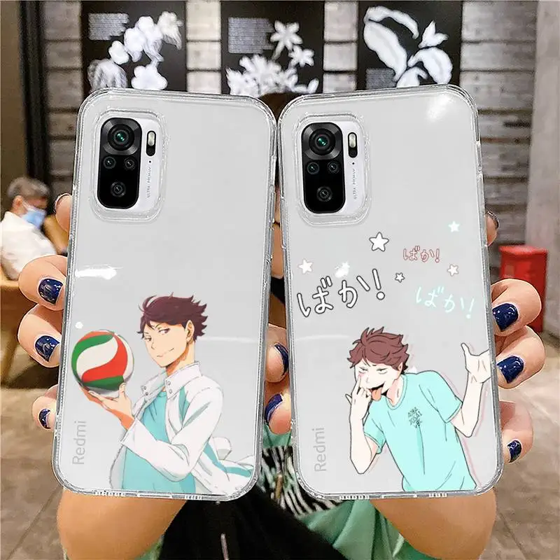 Haikyuu Oikawa volleyball anime Phone Case Transparent for Xiaomi redmi note x f poco 10 11 9 7 8 3 i t s pro cover shell coque
Haikyuu Oikawa volleyball anime Phone Case Transparent for Xiaomi redmi note x f poco 10 11 9 7 8 3 i t s pro cover shell coque