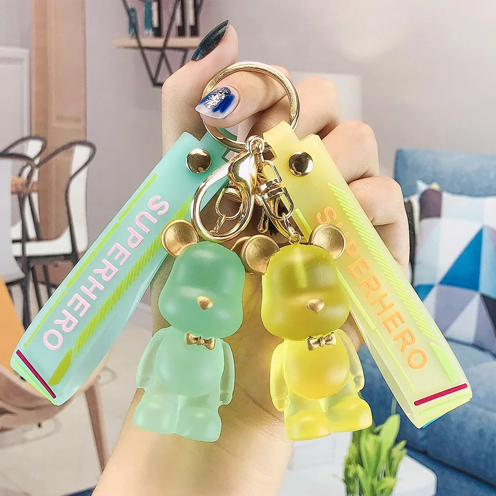 Cute Crystal Keychain Charm Tie The Bear Pendant For Women Bag Car KeyRing Mobile Phone Fine Jewelry Accessories Kids Girl Gift
Cute Crystal Keychain Charm Tie The Bear Pendant For Women Bag Car KeyRing Mobile Phone Fine Jewelry Accessories Kids Girl Gift