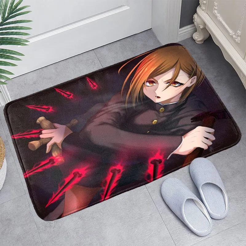 New Kugisaki Nobara Jujutsu Kaisen Doormat Home Mat Machine Made Anti Slip Carpet Living Room/Hallway Bath Mat For Kids Gift
New Kugisaki Nobara Jujutsu Kaisen Doormat Home Mat Machine Made Anti Slip Carpet Living Room/Hallway Bath Mat For Kids Gift