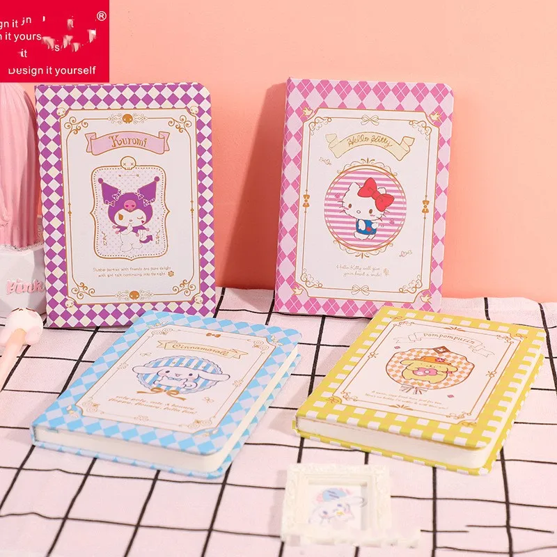 Pink Sanrioed cute kawaii cartoon plaid notebook cinnamon spades purin dog anime college style thickened student notebook cute
Pink Sanrioed cute kawaii cartoon plaid notebook cinnamon spades purin dog anime college style thickened student notebook cute