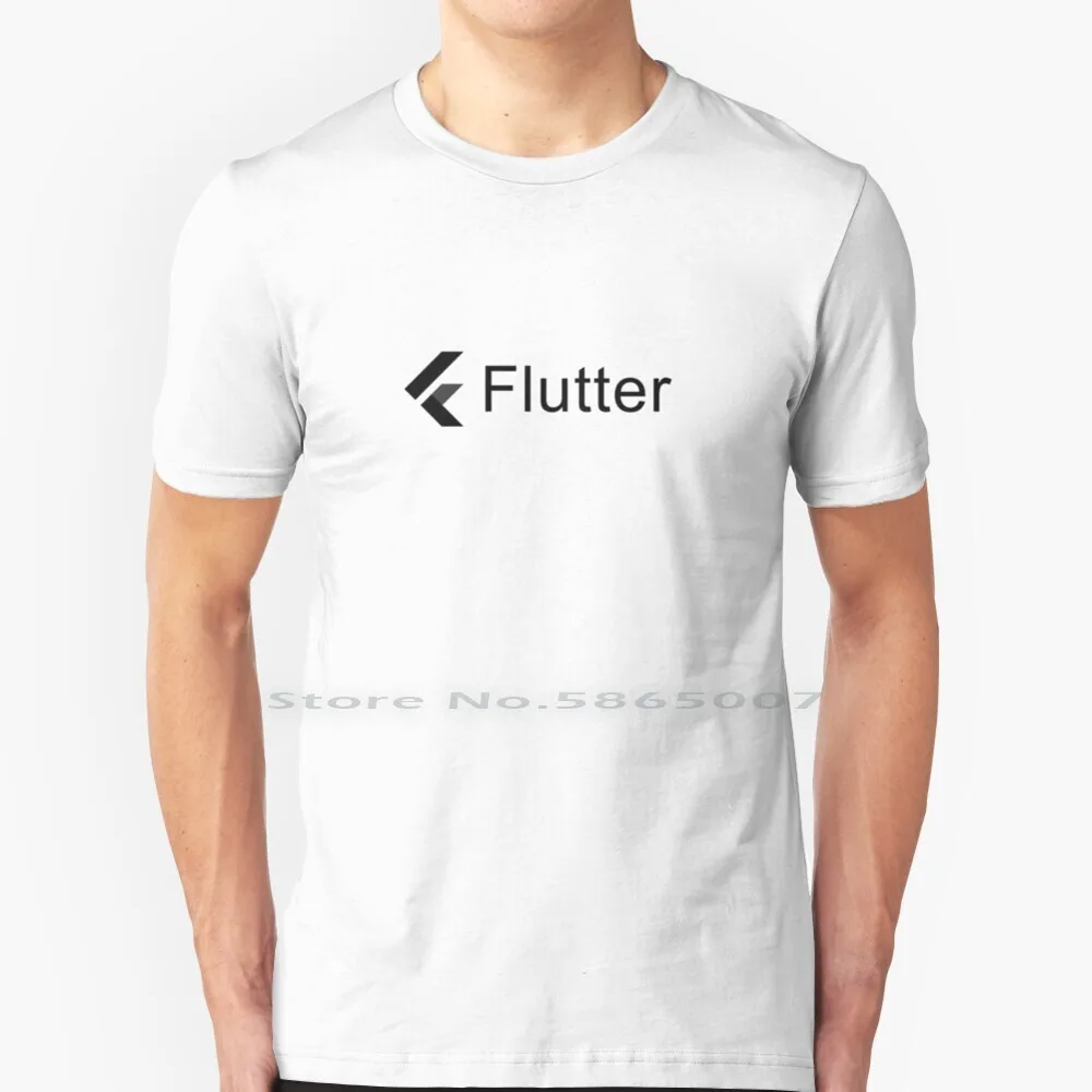 

Flutter Black And White T Shirt 100% Cotton Google Flutter Mobile Flutter Flutter Framework Flutter Dart Dart Language Black