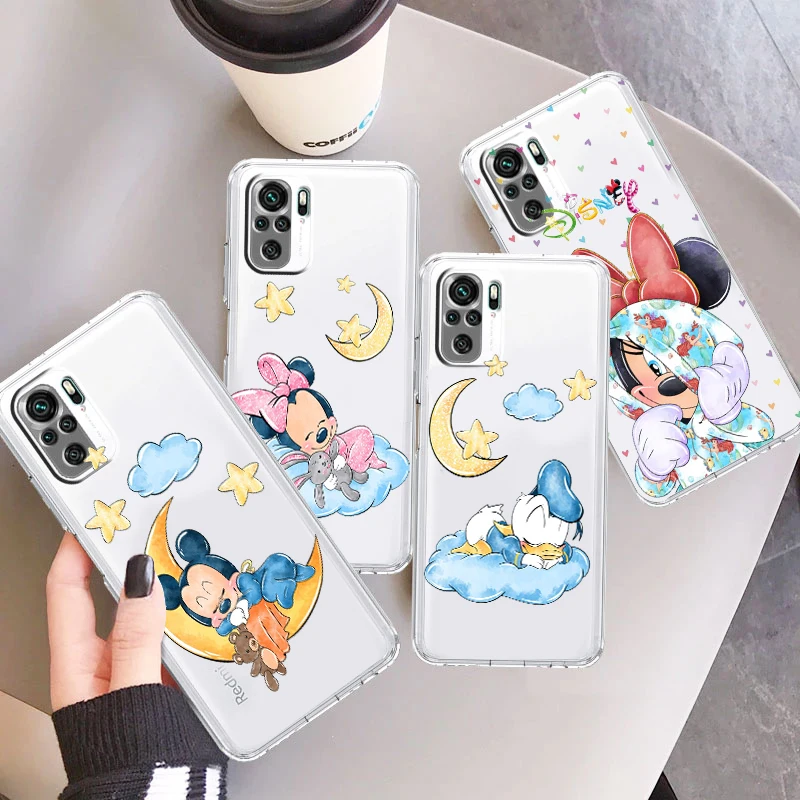 Mickey Minnie Baby For Xiaomi Redmi Note 12 11 11T 10 9 8 7 6 5 4 Pro 5G 4G Silicone Soft TPU Transparent Phone Case Coque Capa
Mickey Minnie Baby For Xiaomi Redmi Note 12 11 11T 10 9 8 7 6 5 4 Pro 5G 4G Silicone Soft TPU Transparent Phone Case Coque Capa