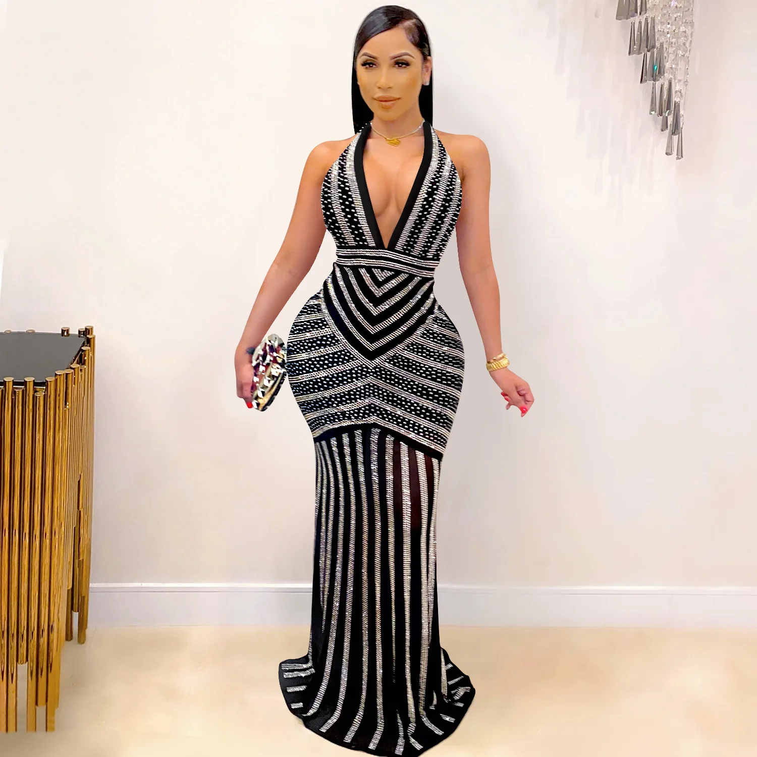 CFCD-066 2022Y New Arrival Elegant Halter Wine Party Dress Formal Dress Women Sexy Club Dress Diamond Floor Length Dress
CFCD-066 2022Y New Arrival Elegant Halter Wine Party Dress Formal Dress Women Sexy Club Dress Diamond Floor Length Dress