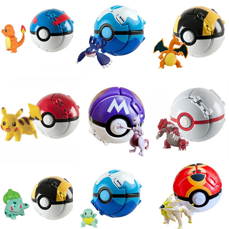 23 Styles Anime Pokemon Figure Pokeball Pikachu Squirtle Charizard Pocket Monster Variant Pokemon Elf Ball Toy Action Model Gift
23 Styles Anime Pokemon Figure Pokeball Pikachu Squirtle Charizard Pocket Monster Variant Pokemon Elf Ball Toy Action Model Gift