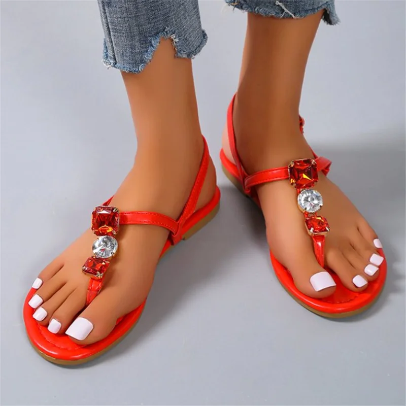 2022 Women Fashion Flip Flops Summer Clip Toe Sandals Metal Buckle Beach Flats Sweet Bohemia Style Casual Ladies Shoes Sandalias
2022 Women Fashion Flip Flops Summer Clip Toe Sandals Metal Buckle Beach Flats Sweet Bohemia Style Casual Ladies Shoes Sandalias