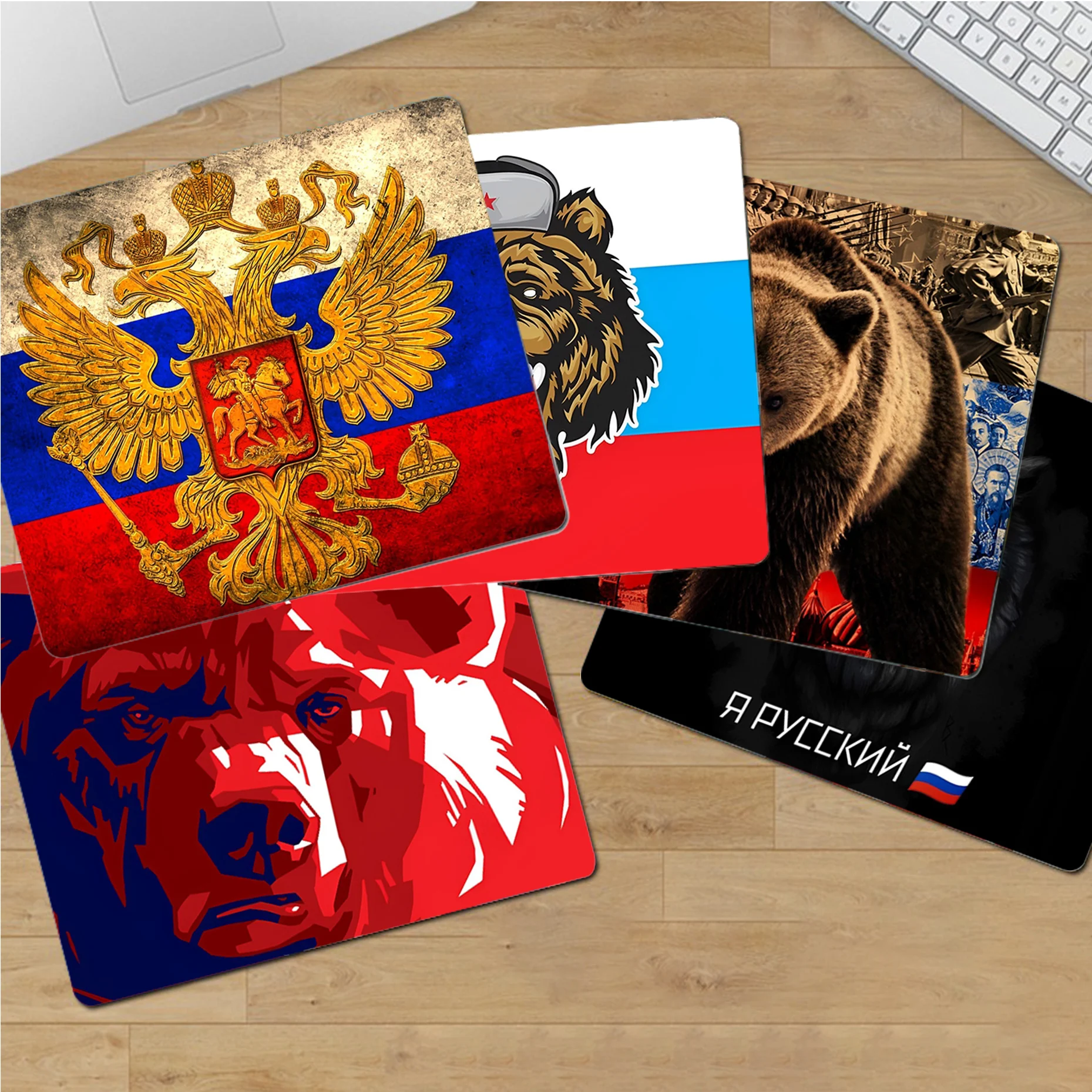 Russian Flag Mousepad Small Office Computer Desk Mat Table Keyboard Big Mouse Pad Laptop Cushion Non-slip Deskpad Home Decor
Russian Flag Mousepad Small Office Computer Desk Mat Table Keyboard Big Mouse Pad Laptop Cushion Non-slip Deskpad Home Decor