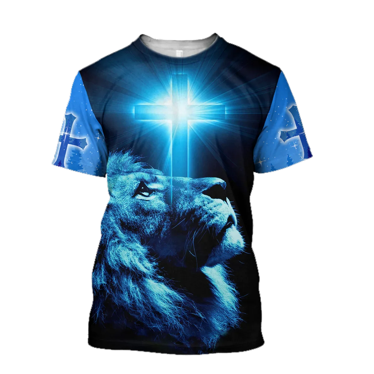 Summer Retro Hip Hop Loose Short Sleeve Men's Shirt God Religion Christ Jesus Cross 3D Print Street Wear Plus Size T-shirt
Summer Retro Hip Hop Loose Short Sleeve Men's Shirt God Religion Christ Jesus Cross 3D Print Street Wear Plus Size T-shirt