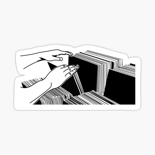 Crate Digger Vinyl Records 5PCS Stickers for Art Bumper Cartoon Window Wall Luggage Room Funny Anime Home Car Stickers
Crate Digger Vinyl Records 5PCS Stickers for Art Bumper Cartoon Window Wall Luggage Room Funny Anime Home Car Stickers