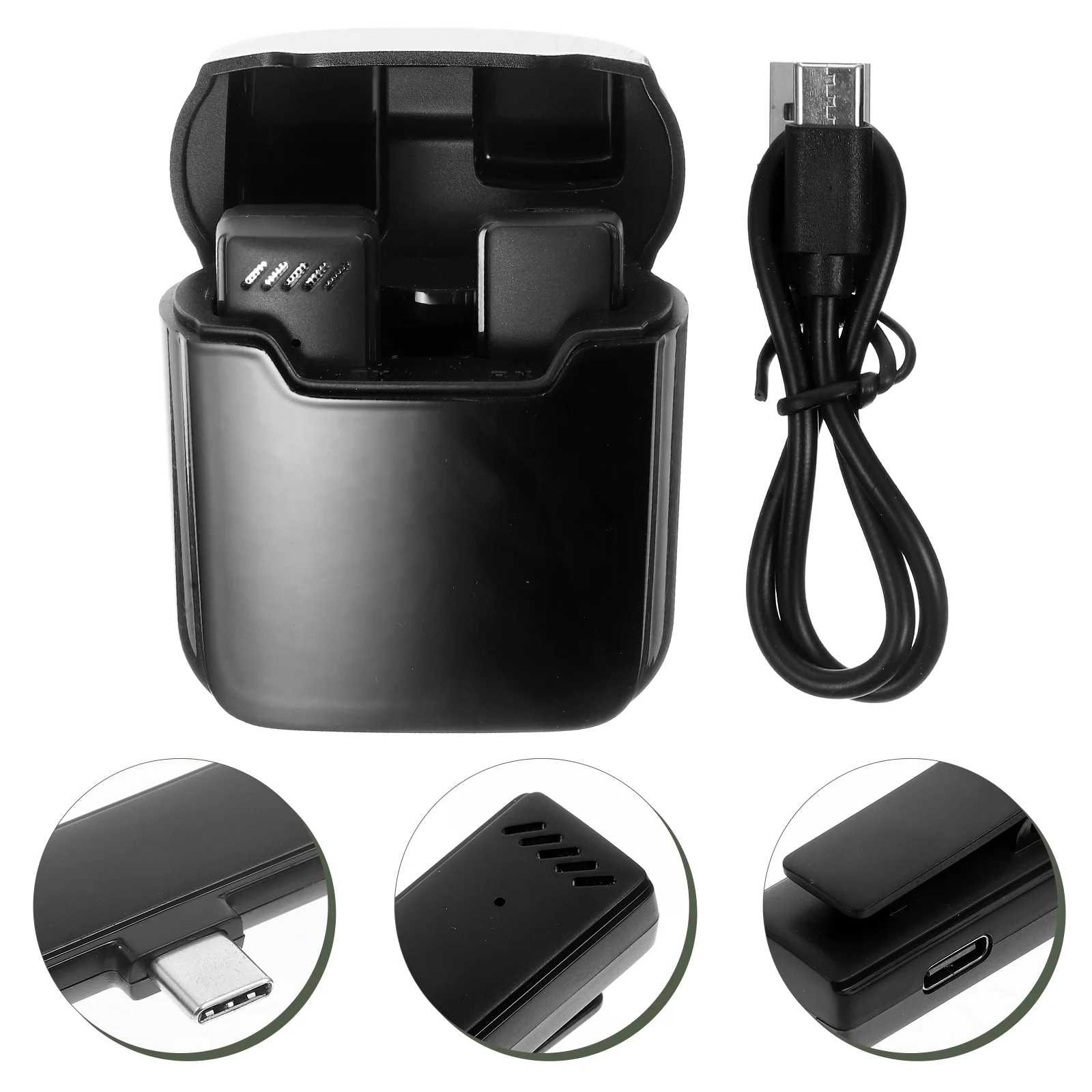 1 Set of Lapel Microphone Wireless Lapel Microphone Practical Video Record Mic
1 Set of Lapel Microphone Wireless Lapel Microphone Practical Video Record Mic