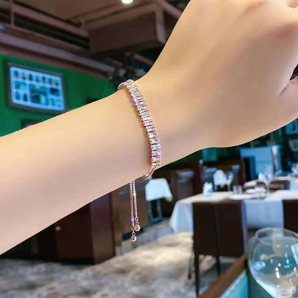 Couple Bracelets For Women Kpop Multicolor Zircon Crystal Bracelet Ladies Gifts Adjustable Luxury Jewelry Valentine's Day G E6z6
Couple Bracelets For Women Kpop Multicolor Zircon Crystal Bracelet Ladies Gifts Adjustable Luxury Jewelry Valentine's Day G E6z6