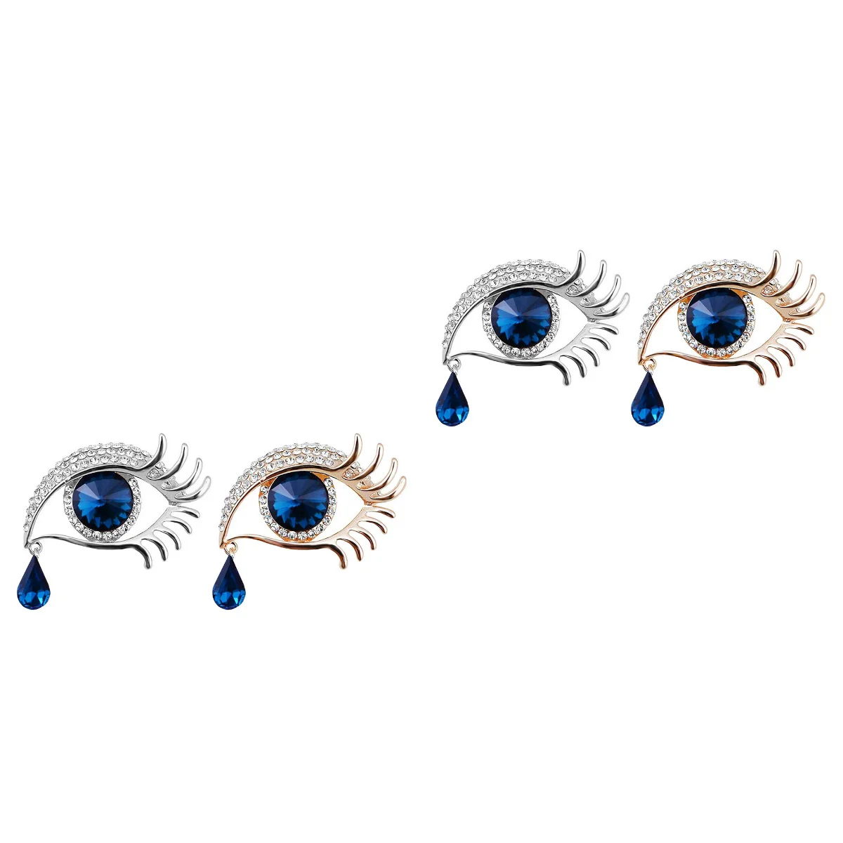4 Eye Shape Breastpins Cartoon Brooches Decorative Corsages Adorable Clothes Ornaments Decor for Ladies (Rose
4 Eye Shape Breastpins Cartoon Brooches Decorative Corsages Adorable Clothes Ornaments Decor for Ladies (Rose