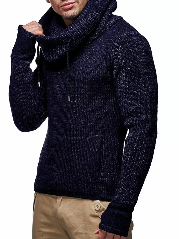 Men's turtleneck Sweaters Male High Street Solid Color Sweaters Slim Fit Knitted Pullover Sweater M-2XL 2022 Autumn Winter New
Men's turtleneck Sweaters Male High Street Solid Color Sweaters Slim Fit Knitted Pullover Sweater M-2XL 2022 Autumn Winter New