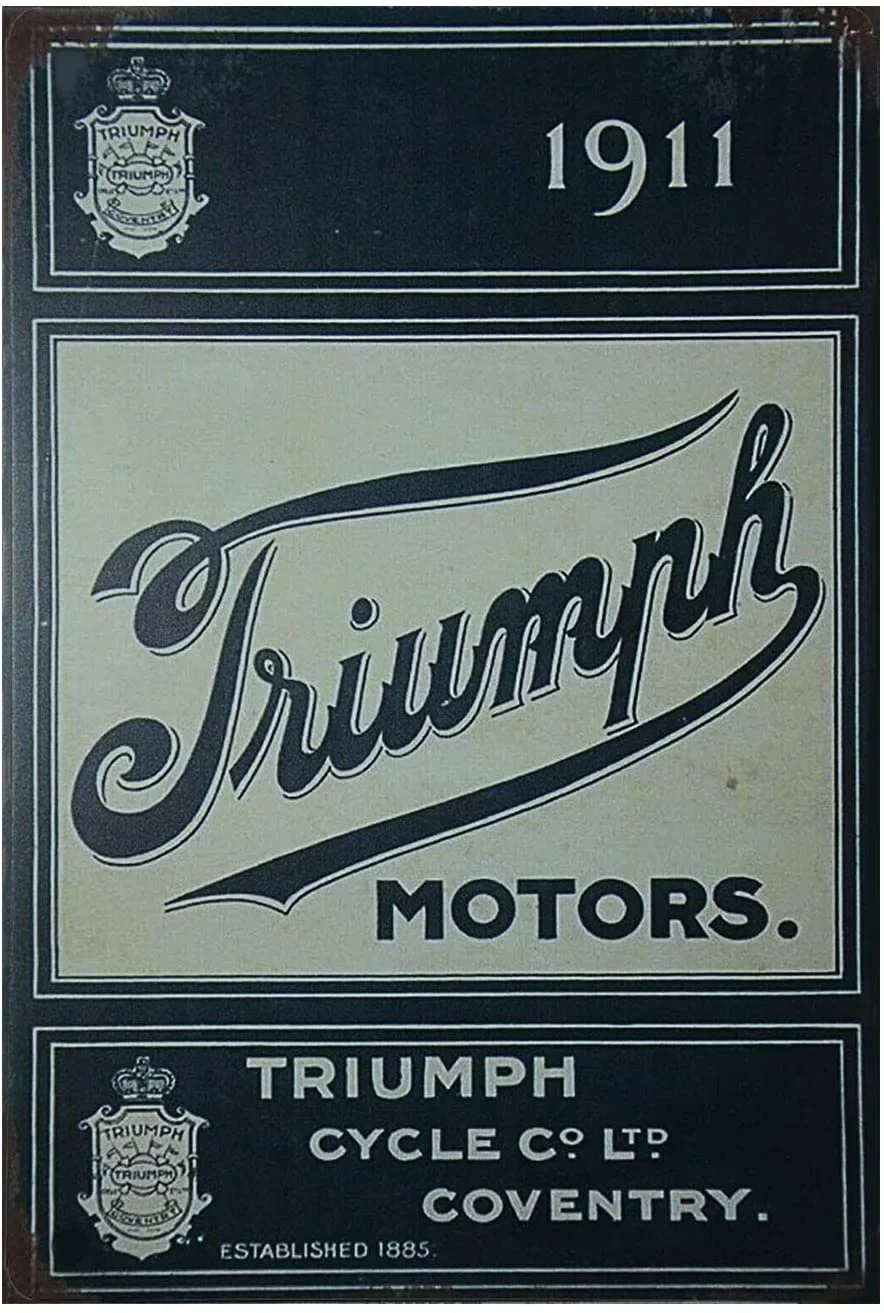 Triumph Motorcycle Parking Metal Tin Sign Metal Sign Home Garage Man Cave Pub Bar Wall Decor Wall Poster(20cmx30cm) 
Triumph Motorcycle Parking Metal Tin Sign Metal Sign Home Garage Man Cave Pub Bar Wall Decor Wall Poster(20cmx30cm)