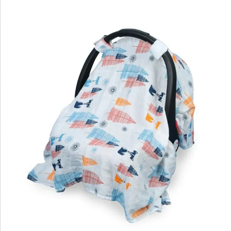 Baby Car Seat Canopy Cover Infant Muslin Breathable Sun Sheild Shade Bug Net Boys Girls Protect Sun Visor Stroller Accessories 
Baby Car Seat Canopy Cover Infant Muslin Breathable Sun Sheild Shade Bug Net Boys Girls Protect Sun Visor Stroller Accessories