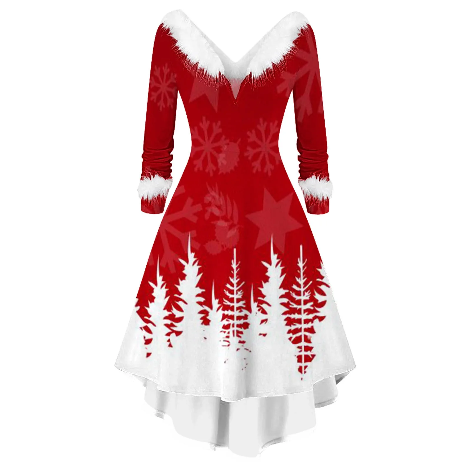 Women's Christmas h Collar Long Sleeves Casual Party Flowy Elegant Dress Smocked Dresses for Women
Women's Christmas h Collar Long Sleeves Casual Party Flowy Elegant Dress Smocked Dresses for Women