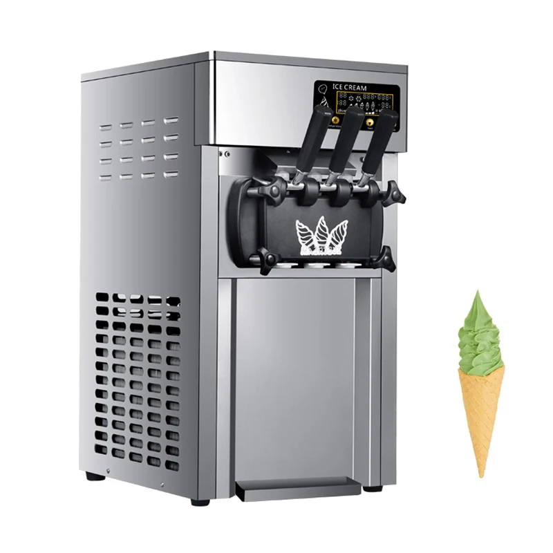 Commercial Soft Ice Cream Machine Desktop Ice Cream Makers Fully Automatic Sweet Cone Vending Machine 110V 220V
Commercial Soft Ice Cream Machine Desktop Ice Cream Makers Fully Automatic Sweet Cone Vending Machine 110V 220V