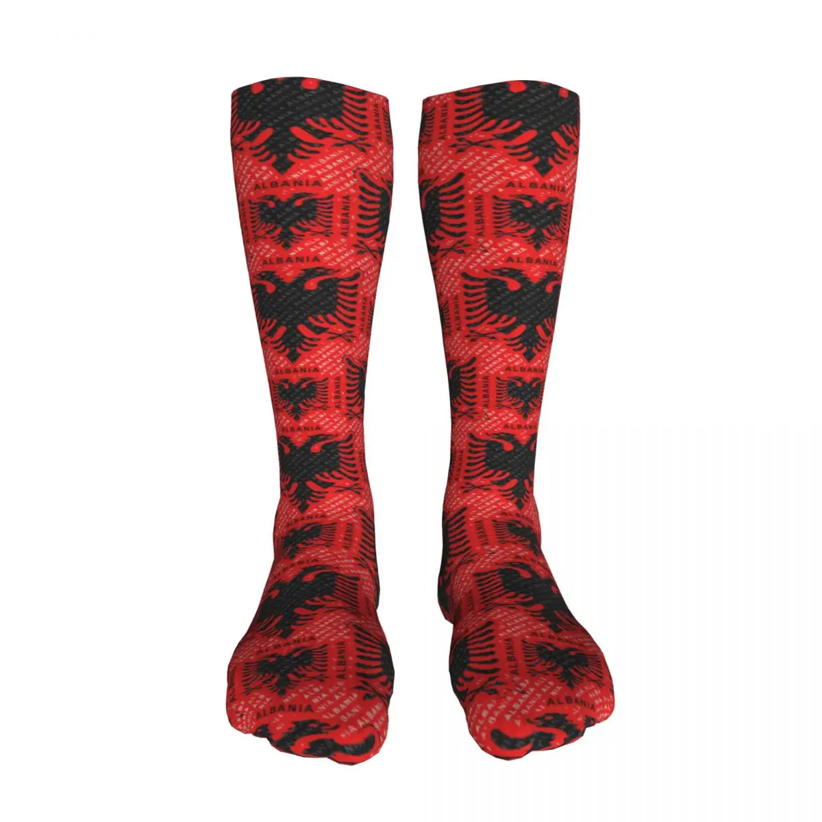 Hot Sale Albanian Flag Fashion Funny Printed Polyester Long Socks Harajuku Comfortable Breathable Happy Gift sockings For Unisex
Hot Sale Albanian Flag Fashion Funny Printed Polyester Long Socks Harajuku Comfortable Breathable Happy Gift sockings For Unisex
