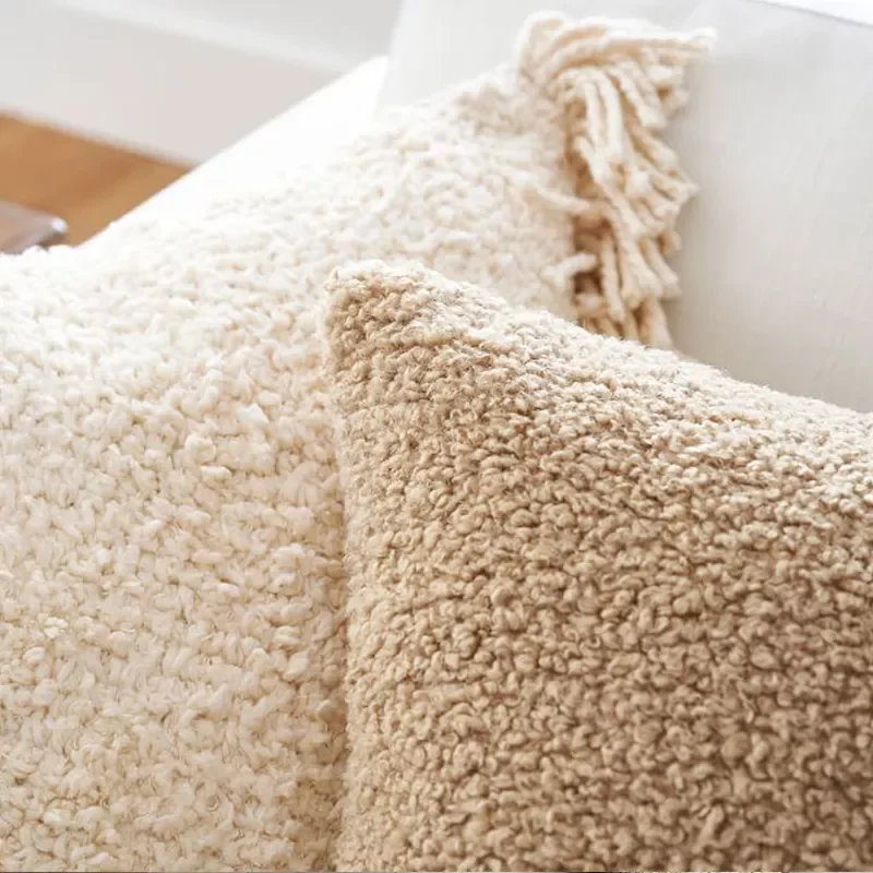 Plush Pillow Cover Cozy Faux Fur Cushion Cover For Sofa Living Room Car 45*45 Decorative Pillows Nordic Home Decor Pillowcase
Plush Pillow Cover Cozy Faux Fur Cushion Cover For Sofa Living Room Car 45*45 Decorative Pillows Nordic Home Decor Pillowcase