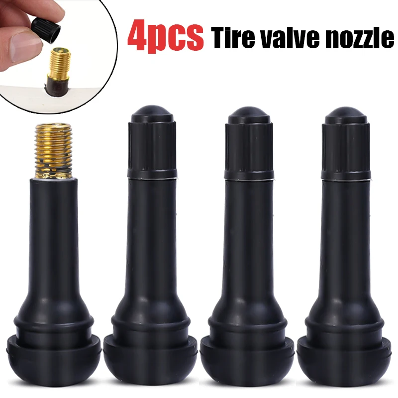 4pcs TR414 Car Vacuum Tire Valve Nozzle Snap-in Stems Dustproof Caps Car Motorcycles Wheels Tyres Valve Parts
4pcs TR414 Car Vacuum Tire Valve Nozzle Snap-in Stems Dustproof Caps Car Motorcycles Wheels Tyres Valve Parts