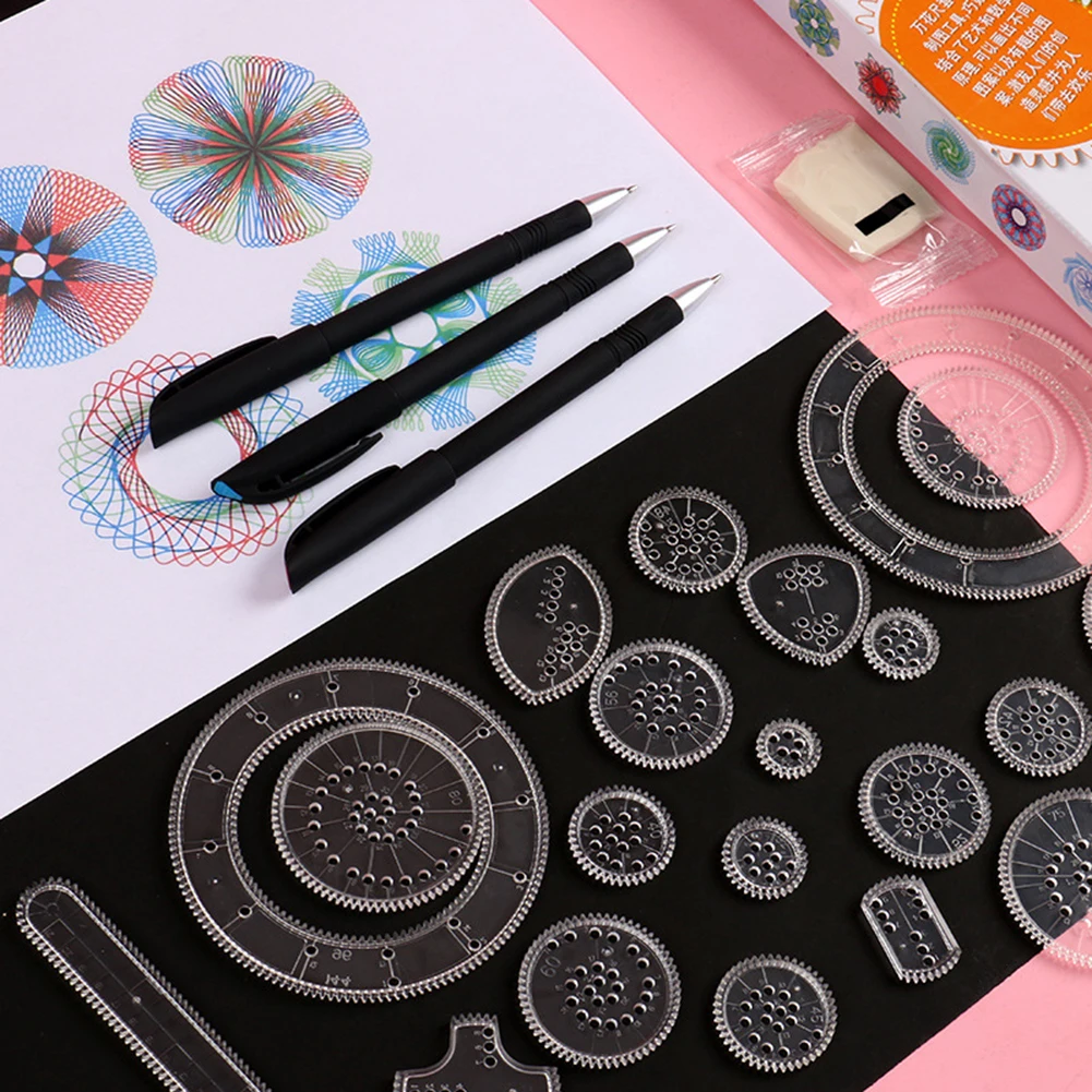 22pcs Drawing Toys Set Interlocking Gears Geometric Ruler Kids Educational Toy Puzzle Baby Early Educational Toy
22pcs Drawing Toys Set Interlocking Gears Geometric Ruler Kids Educational Toy Puzzle Baby Early Educational Toy