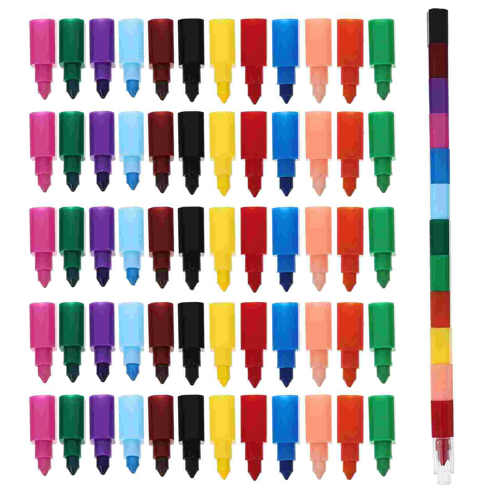 12 Pcs Portable Painting Stitching Crayons Child Mini Building Blocks Rainbow Stackable Household Kids
12 Pcs Portable Painting Stitching Crayons Child Mini Building Blocks Rainbow Stackable Household Kids