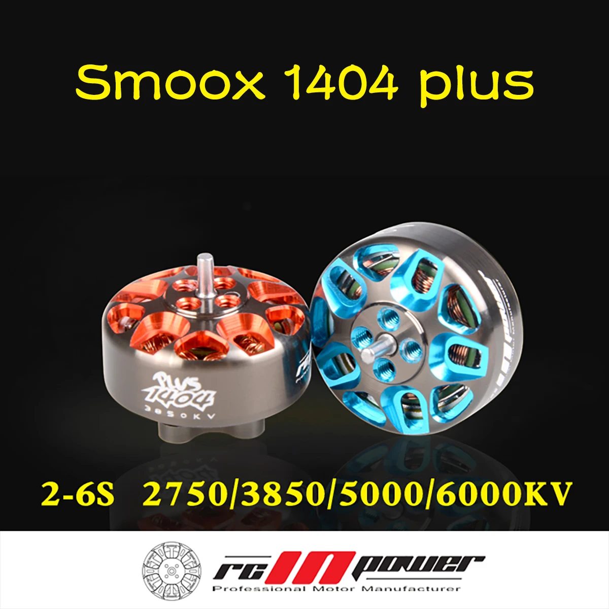 Rcinpower SmooX 1404 Plus 2750KV 3850KV 5000KV 3S 4S 6S FPV Бесщеточный двигатель для FPV Racing 2,5 Inch 4Inch зубочистка дроны
Rcinpower SmooX 1404 Plus 2750KV 3850KV 5000KV 3S 4S 6S FPV Бесщеточный двигатель для FPV Racing 2,5 Inch 4Inch зубочистка дроны
