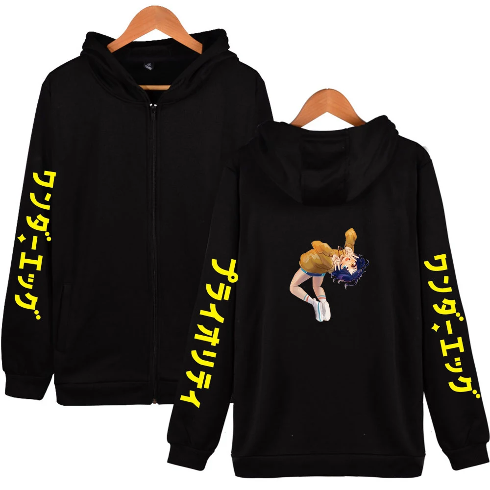 Japanese Original TV Animation Wonder Egg Priority Men's Zipper Sweatshirt New Fashion Long Sleeve Zip-up Ha Fashion
Japanese Original TV Animation Wonder Egg Priority Men's Zipper Sweatshirt New Fashion Long Sleeve Zip-up Ha Fashion