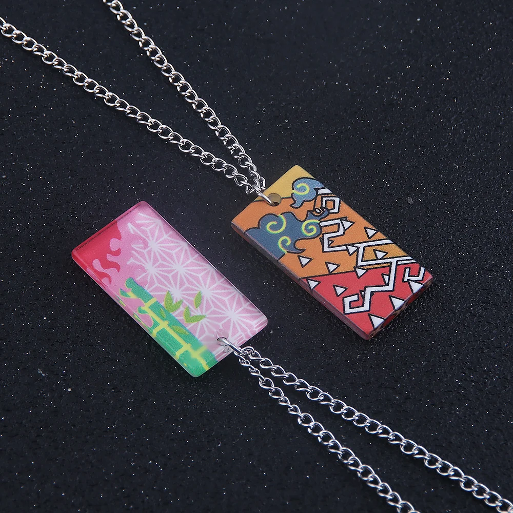 Japanese Anime Demon Slayer Acrylic Necklaces Nidouzi Tomioka Yiyong Fox Mask For Women Men Cosplay Jewelry Accessories Gift
Japanese Anime Demon Slayer Acrylic Necklaces Nidouzi Tomioka Yiyong Fox Mask For Women Men Cosplay Jewelry Accessories Gift