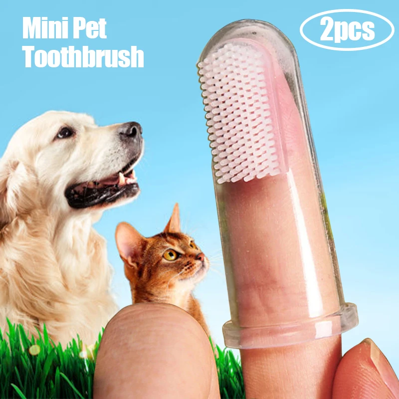 2pcs/4pcs Super Soft Pet Finger Toothbrush Dog Brush Bad Breath Tartar Teeth Care Tool Dog Cat Cleaning Silicagel Pet Supplies
2pcs/4pcs Super Soft Pet Finger Toothbrush Dog Brush Bad Breath Tartar Teeth Care Tool Dog Cat Cleaning Silicagel Pet Supplies