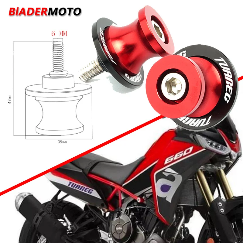 New Motorcycle Accessories CNC Aluminum Swingarm Spool Slider Stand Screws Bobbins For Aprilia Tuareg 660 Tuareg660 2022 2023
New Motorcycle Accessories CNC Aluminum Swingarm Spool Slider Stand Screws Bobbins For Aprilia Tuareg 660 Tuareg660 2022 2023