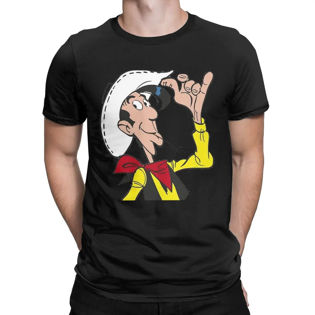 Lucky Luke cowboy T-Shirts for Men Women Cartoon Casual Cotton Tee Shirt O Neck Short Sleeve T Shirts Plus Size Clothes
Lucky Luke cowboy T-Shirts for Men Women Cartoon Casual Cotton Tee Shirt O Neck Short Sleeve T Shirts Plus Size Clothes