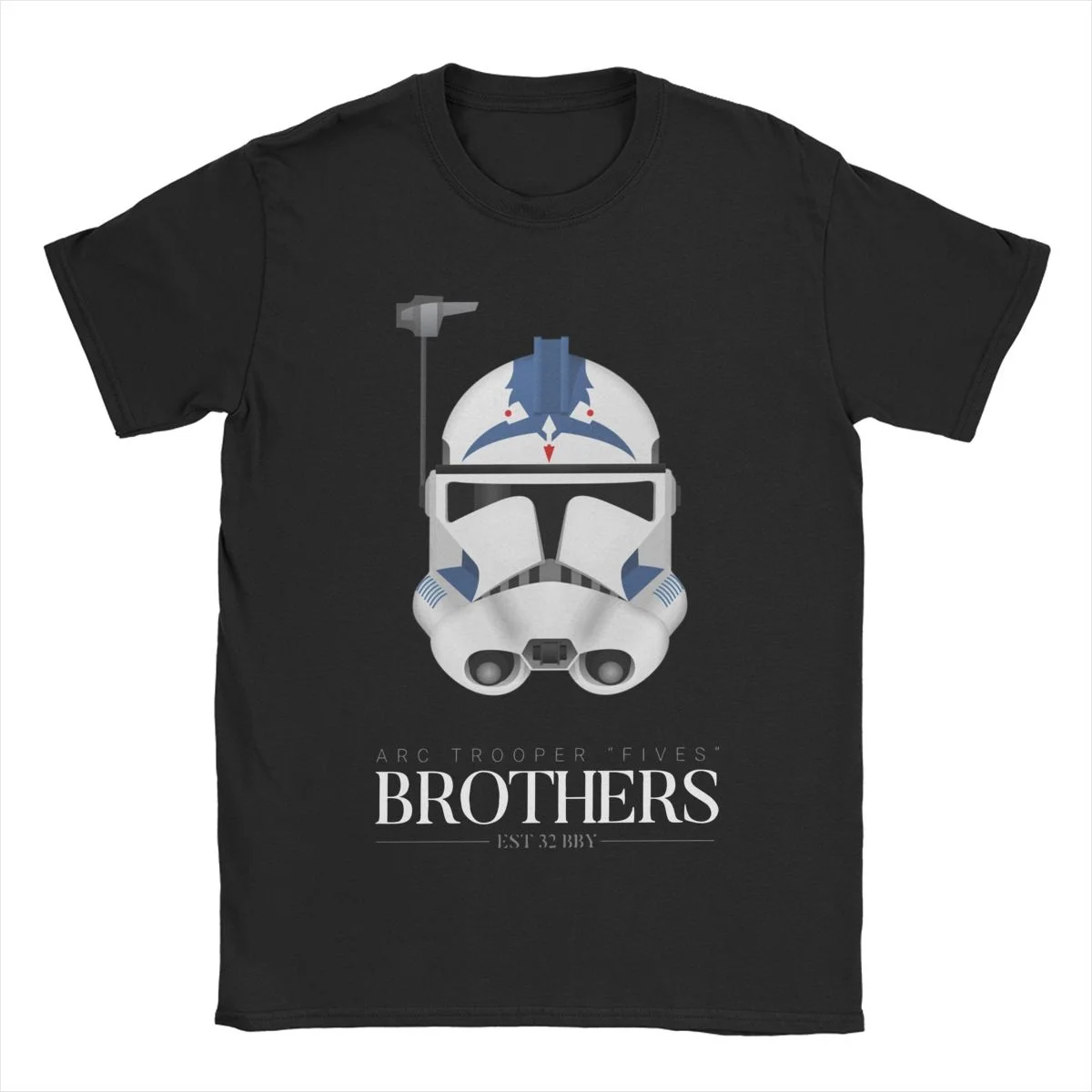 Star Wars ARC Trooper Fives T Shirt Men Women's Pure Cotton Novelty T-Shirt Crew Neck Disney Tees Short Sleeve Clothing Printing
Star Wars ARC Trooper Fives T Shirt Men Women's Pure Cotton Novelty T-Shirt Crew Neck Disney Tees Short Sleeve Clothing Printing
