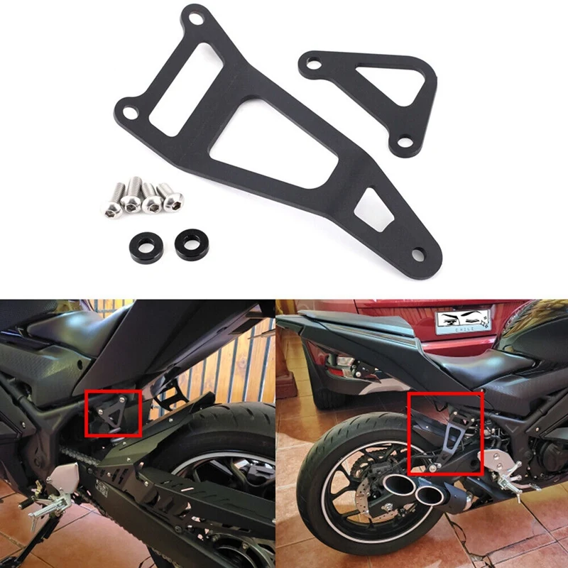 Rear Footrest Blanking Plate For YAMAHA MT03 MT 25 YZF R25 R3 2014-2023 Motorcycle Exhaust Hanger Bracket Racing Hook
Rear Footrest Blanking Plate For YAMAHA MT03 MT 25 YZF R25 R3 2014-2023 Motorcycle Exhaust Hanger Bracket Racing Hook