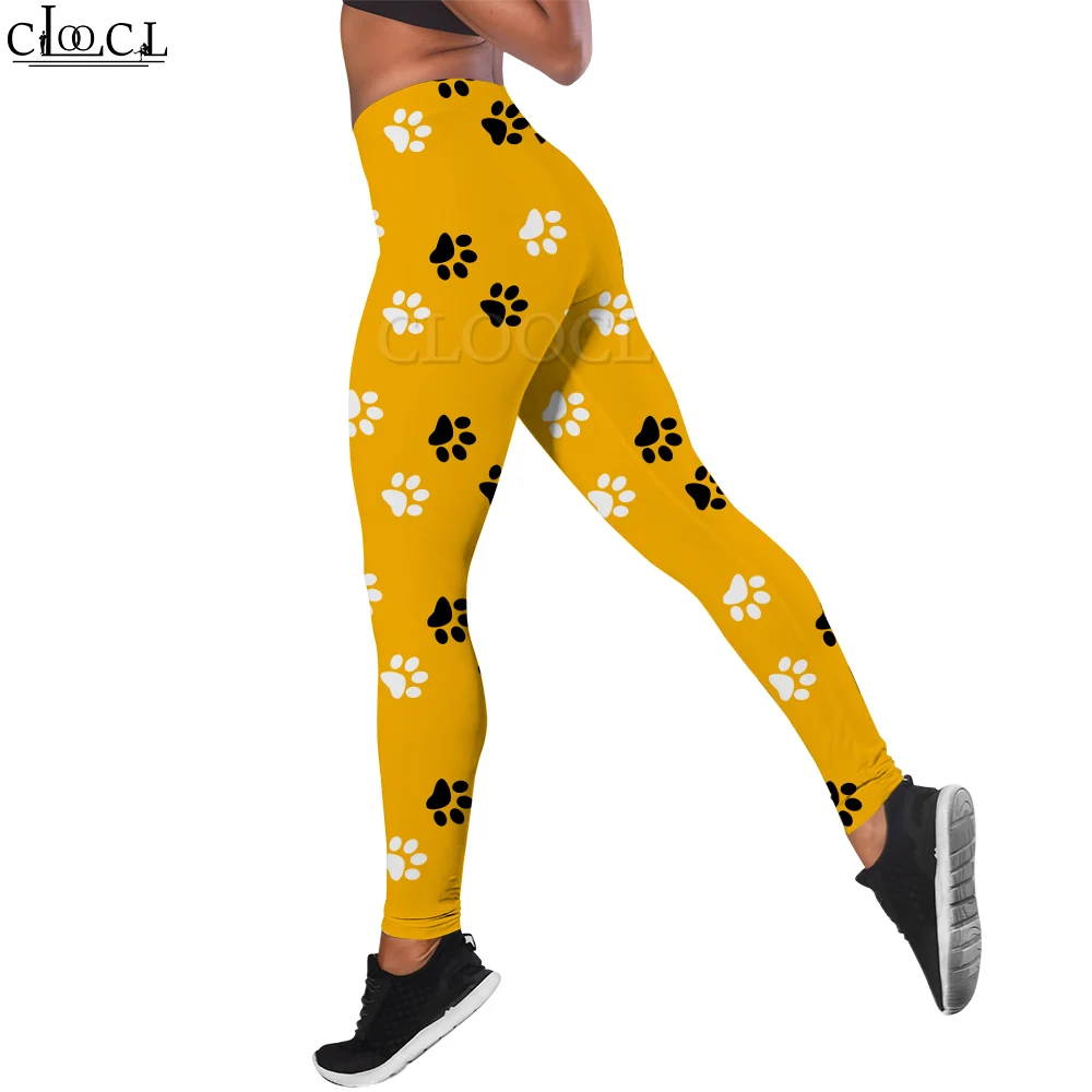 CLOOCL Leggings Women Fitness Tight Trousers Form-fitting Pants Dog Paw Print Pattern Leggings Yoga Pants Cartoon Leggings
CLOOCL Leggings Women Fitness Tight Trousers Form-fitting Pants Dog Paw Print Pattern Leggings Yoga Pants Cartoon Leggings
