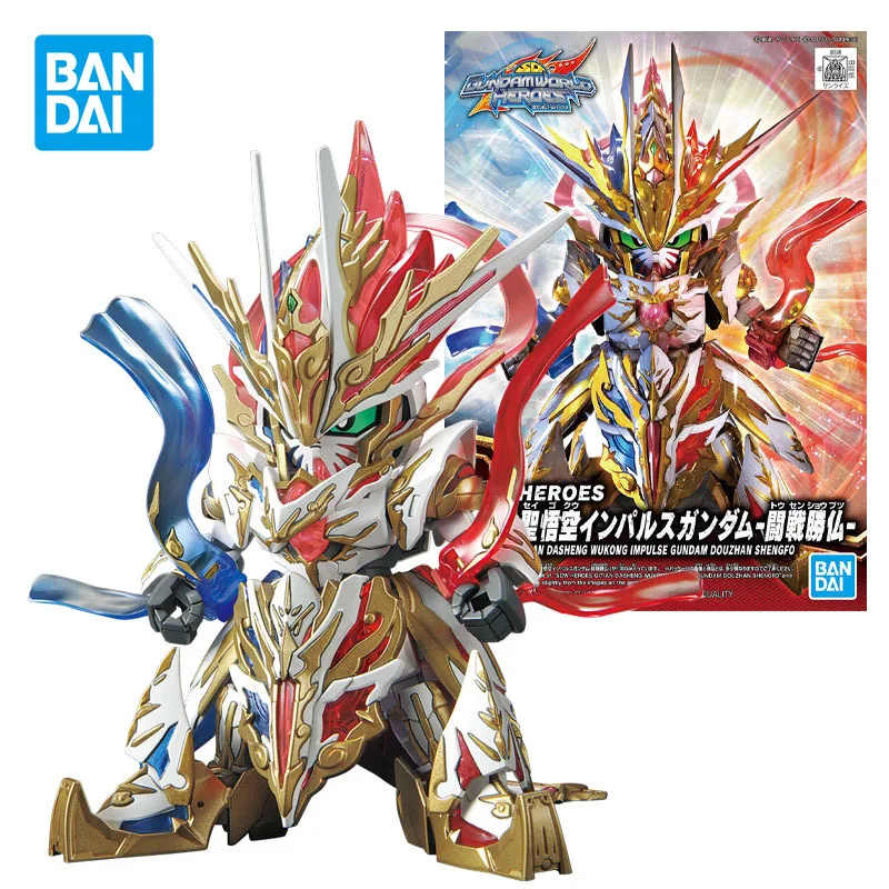 Bandai Genuine BB Warrior SD Gundam World Heroes SDW Heroes Anime Action Figure Assembly Model Toys Ornaments Gifts for Children
Bandai Genuine BB Warrior SD Gundam World Heroes SDW Heroes Anime Action Figure Assembly Model Toys Ornaments Gifts for Children