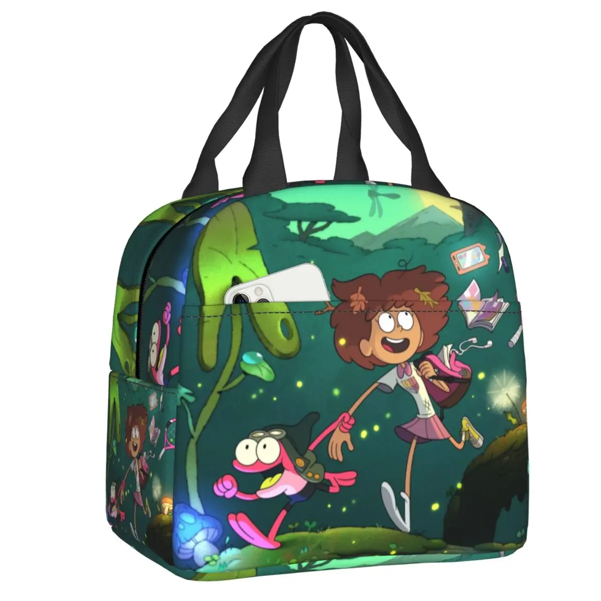 Amphibia Anne Boonchu Resuable Lunch Box Multifunction Comic Anime Manga Cooler Thermal Food Insulated Lunch Bag School Children
Amphibia Anne Boonchu Resuable Lunch Box Multifunction Comic Anime Manga Cooler Thermal Food Insulated Lunch Bag School Children