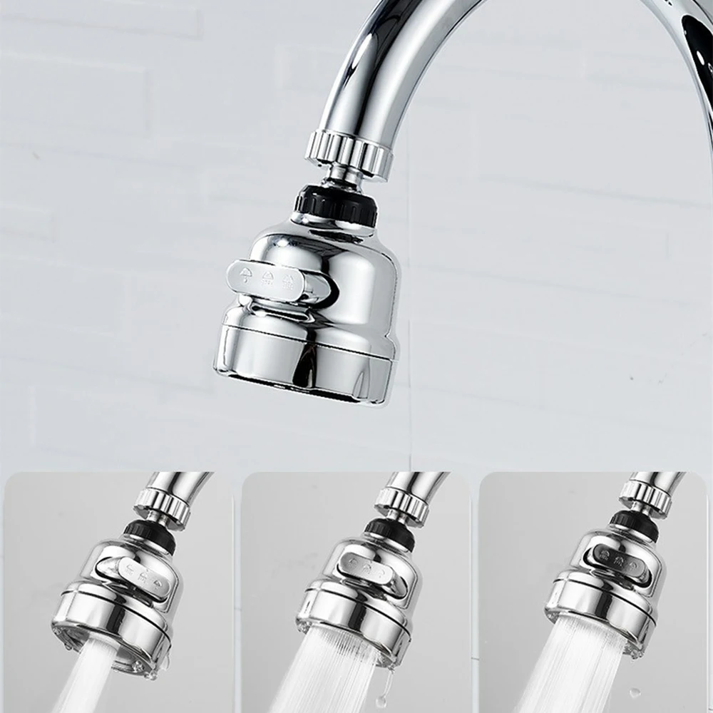 360 Rotating Nozzle for Faucet Three Water Outlet Methods Water Tap Nozzle With Filter Mixer Aerator For Kitchen & Bathroom
360 Rotating Nozzle for Faucet Three Water Outlet Methods Water Tap Nozzle With Filter Mixer Aerator For Kitchen & Bathroom