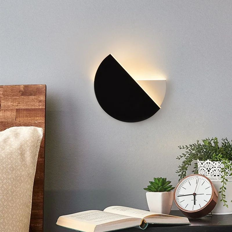LED Wall Lamp 360 Degree Rotation Adjustable Bedside Lamp White Black Creative Wall Lamp Modern Bedroom Loft Aisle Lamp
LED Wall Lamp 360 Degree Rotation Adjustable Bedside Lamp White Black Creative Wall Lamp Modern Bedroom Loft Aisle Lamp