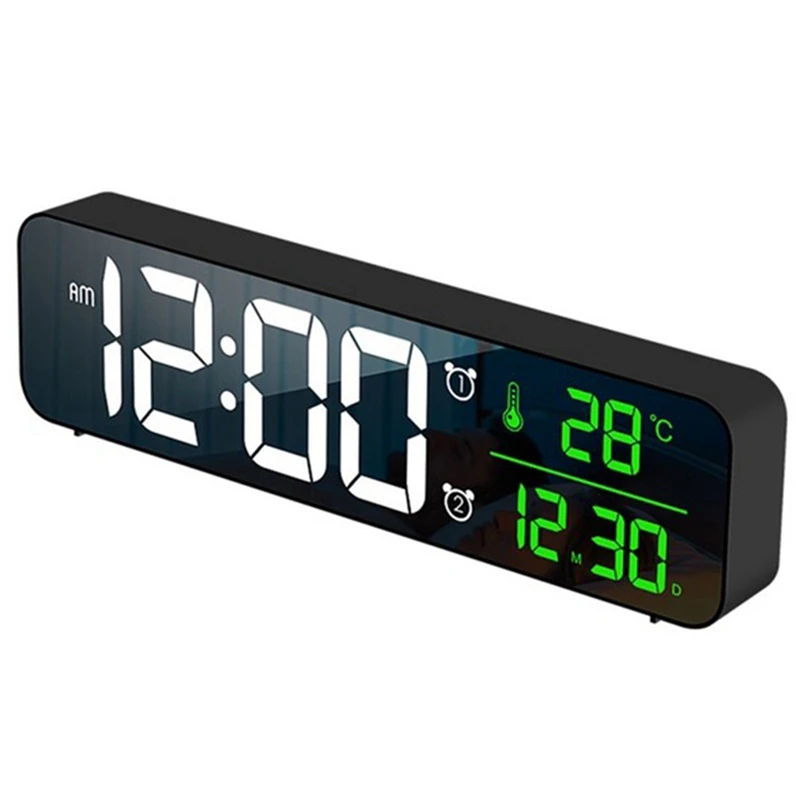 Будильник Часы Настольные Цифровые зеркальные часы будильник часы для спальни функция повтора электронные настольные часы Розничная прод...
Будильник Часы Настольные Цифровые зеркальные часы будильник часы для спальни функция повтора электронные настольные часы Розничная прод...