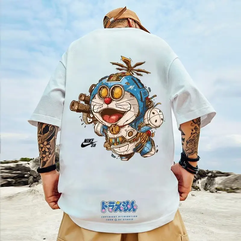 New 8X Summer Fashion Short Sleeve Men's T-Shirt Loose Running Cartoon Anime Character Printing Men's Unisex T-shirt Couple Tops
New 8X Summer Fashion Short Sleeve Men's T-Shirt Loose Running Cartoon Anime Character Printing Men's Unisex T-shirt Couple Tops