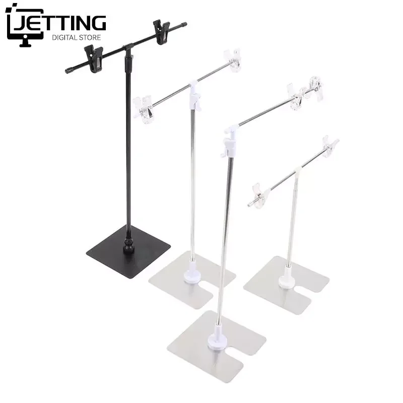 1pc Photography Photo Backdrop Stands Adjustable T-Shape Background Frame Support System Stands With Clamps for Video Studio
1pc Photography Photo Backdrop Stands Adjustable T-Shape Background Frame Support System Stands With Clamps for Video Studio